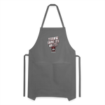 Mike D's BBQ Adjustable Apron - charcoal