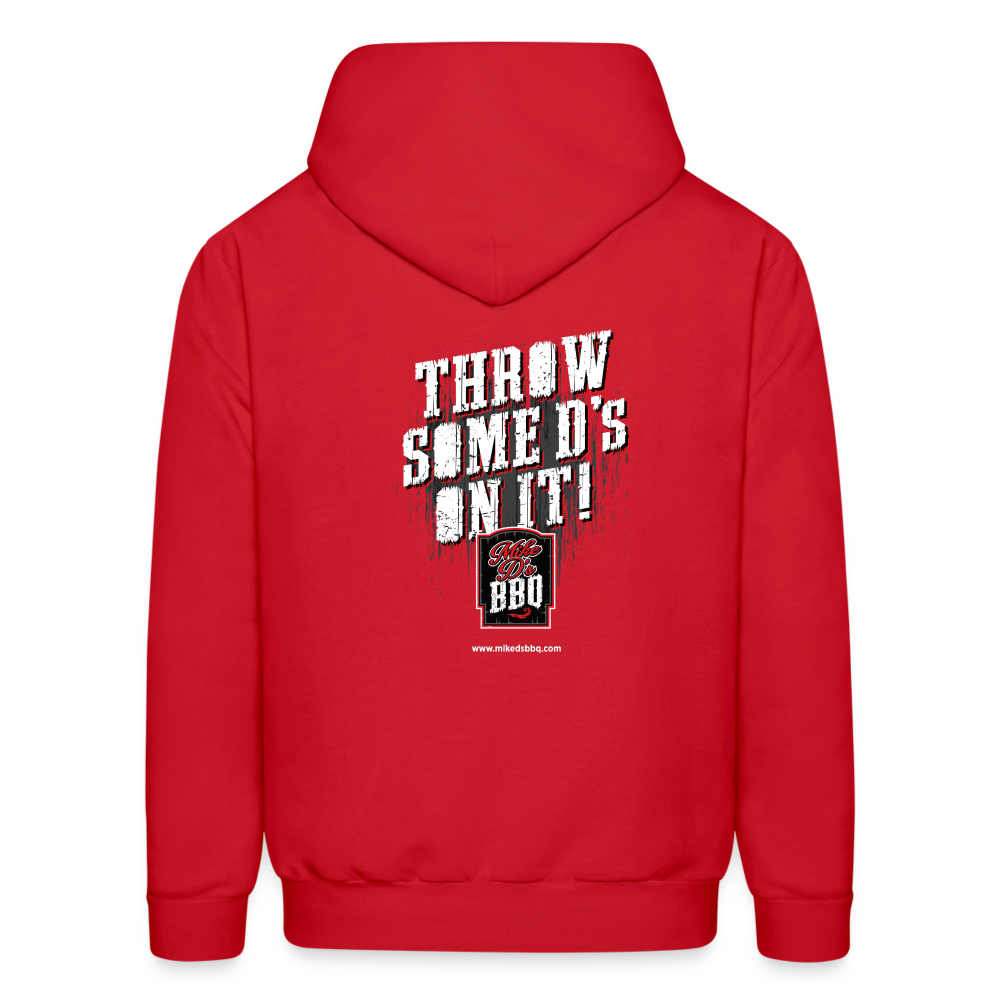 
                  
                    Mike D's BBQ Hoodie - red
                  
                