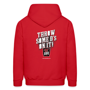 
                  
                    Mike D's BBQ Hoodie - red
                  
                